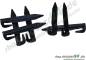 Preview: Hook brackets - plastic - 50 pieces (relay prices)